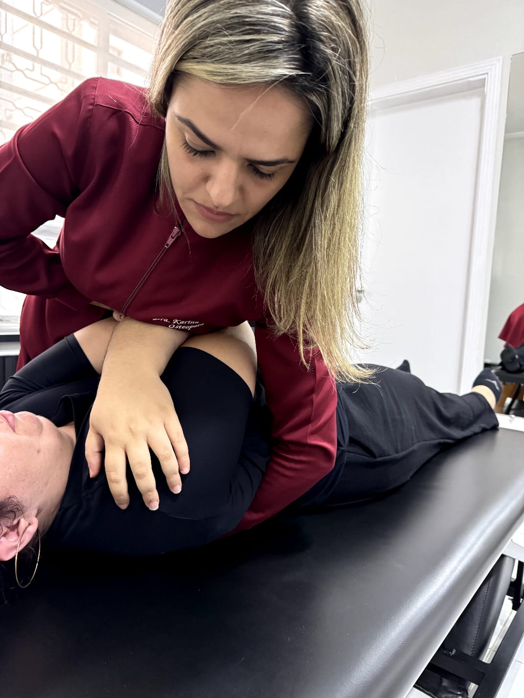 Atendimento clínico osteopático